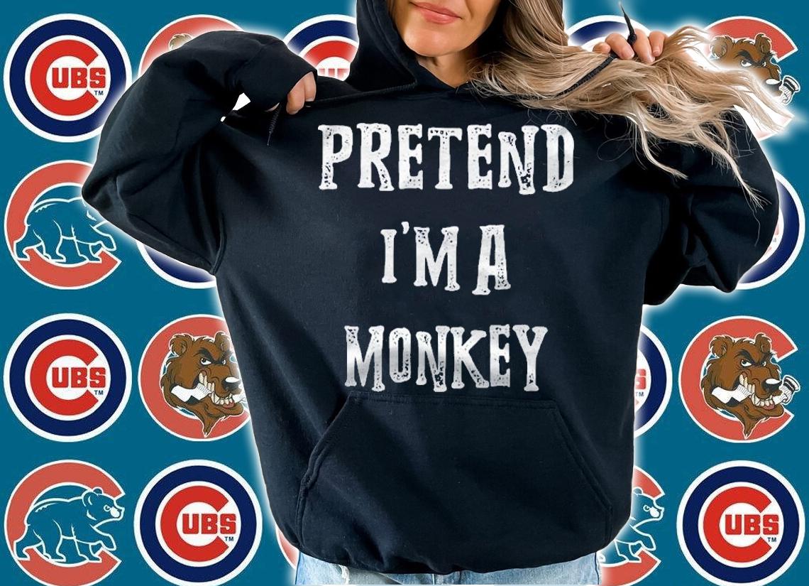 Pretend Im A Monkey Halloween Costume Couples Matching shirt hoodie