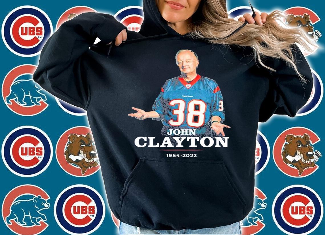 RIP John Clayton 1954 2022 T-Shirt hoodie