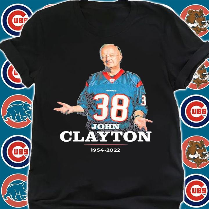 RIP John Clayton 1954 2022 T-Shirt shirt