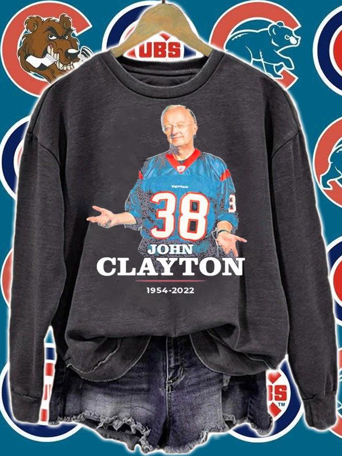 RIP John Clayton 1954 2022 T-Shirt sweatshirt