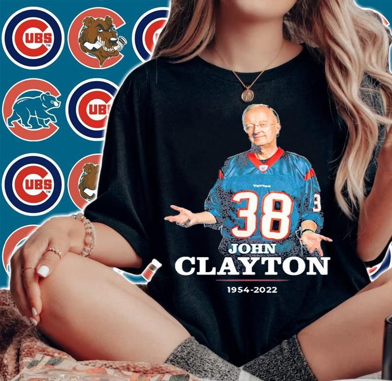 RIP John Clayton 1954 2022 T-Shirt woman shirt