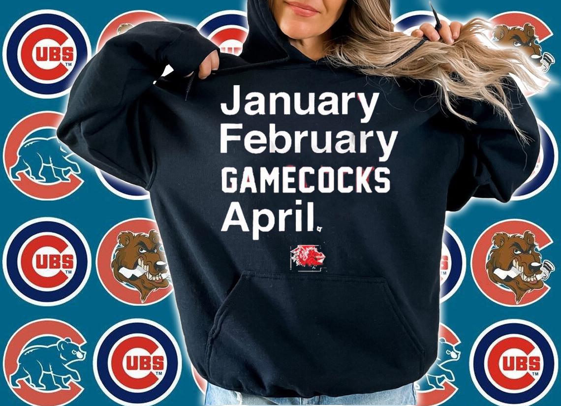 South Carolina Basketball January February Gamecocks April Shirt