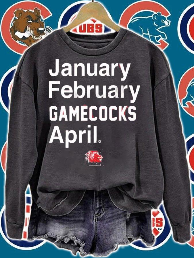 South Carolina Basketball January February Gamecocks April Shirt