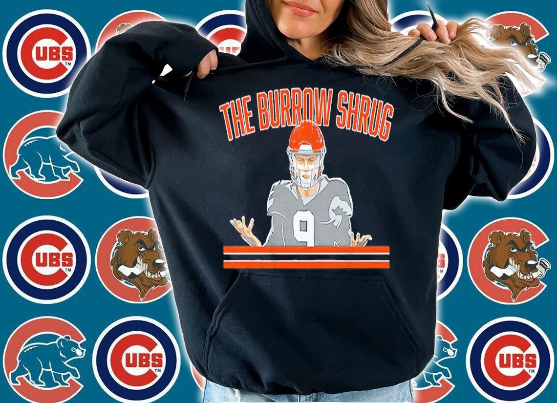 The Joe Burrow Shrug Football Shirt