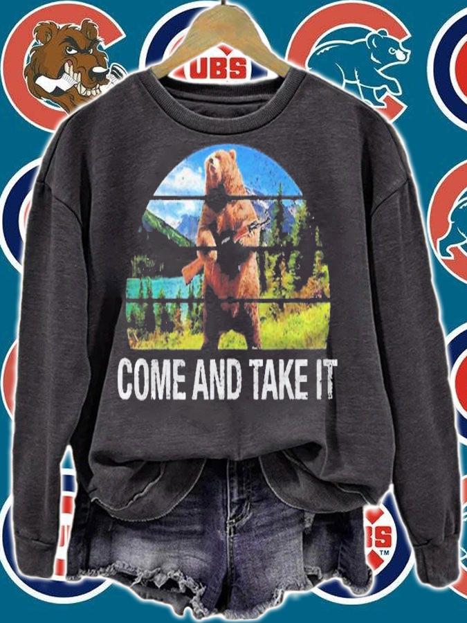Wasr 10 Ak 47 Accessories Funny Tactical Bear Rifle Shirt