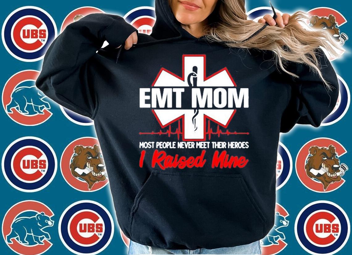 Womens Emt Mom Emergency Medical Technician Mothers Day Ambulance T-Shirt hoodie