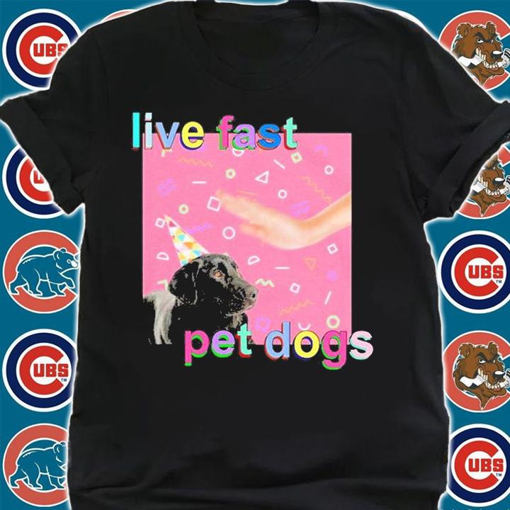Zach Heltzel Live Fast Pet Dogs Robots With Rayguns T-Shirt shirt