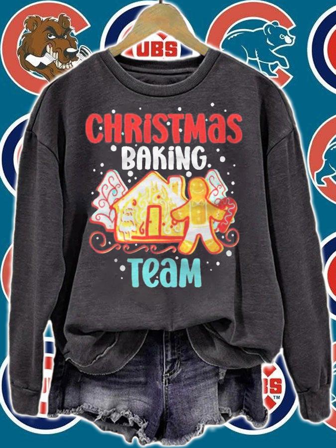 Christmas cookie baking team T-shirt