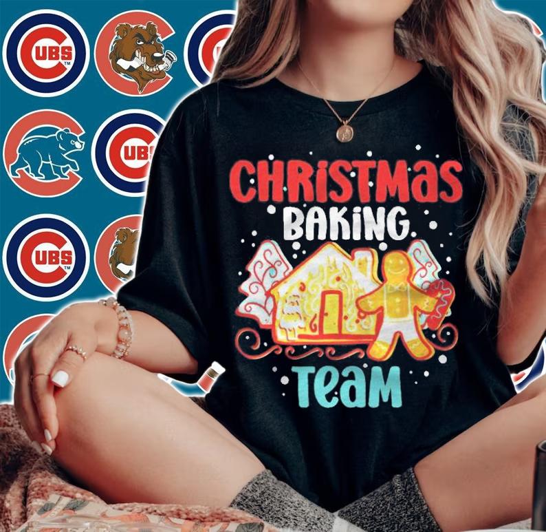 Christmas cookie baking team T-shirt