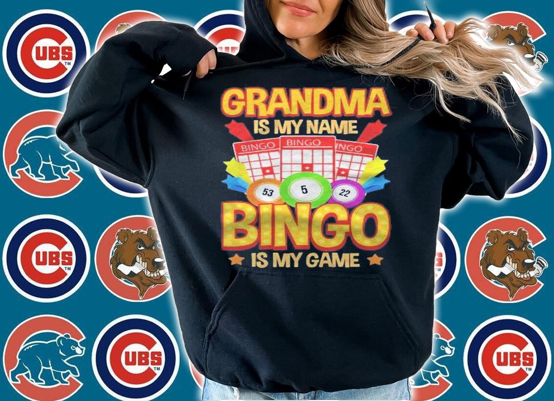 Grandma Is My Name Bingo Is My Game Shirt