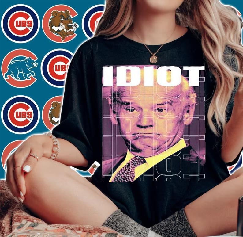 Joe Biden Is An Idiot Vintage Anti Biden T-Shirt