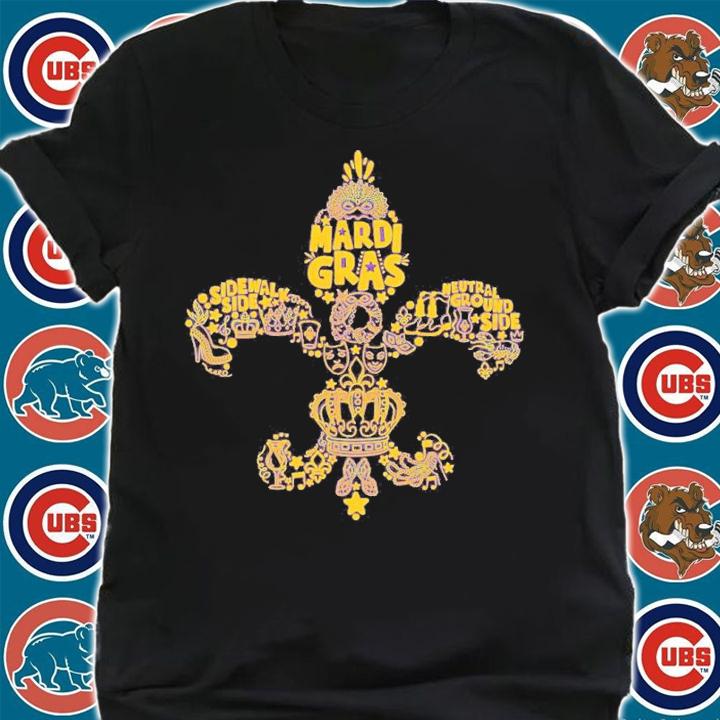 Mardi Gras Fleur De Lis Shirt shirt