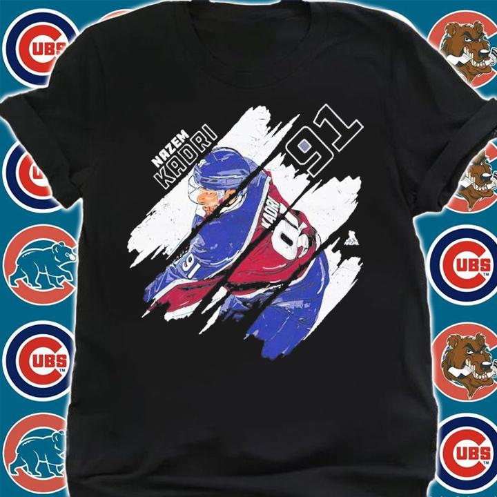 Nazem Kadri Colorado Stripes Colorado Hockey Shirt shirt