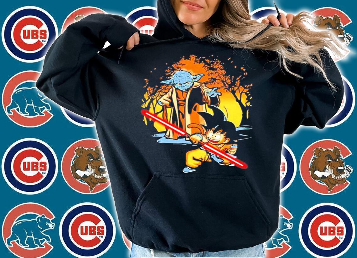 Star Wars Yoda And Dragon Ball Z Son Goku Shirt