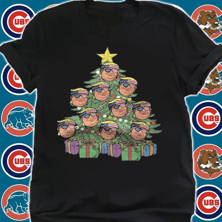 Trump Christmas Tree Trump Ornaments Trump 2024 T-Shirt