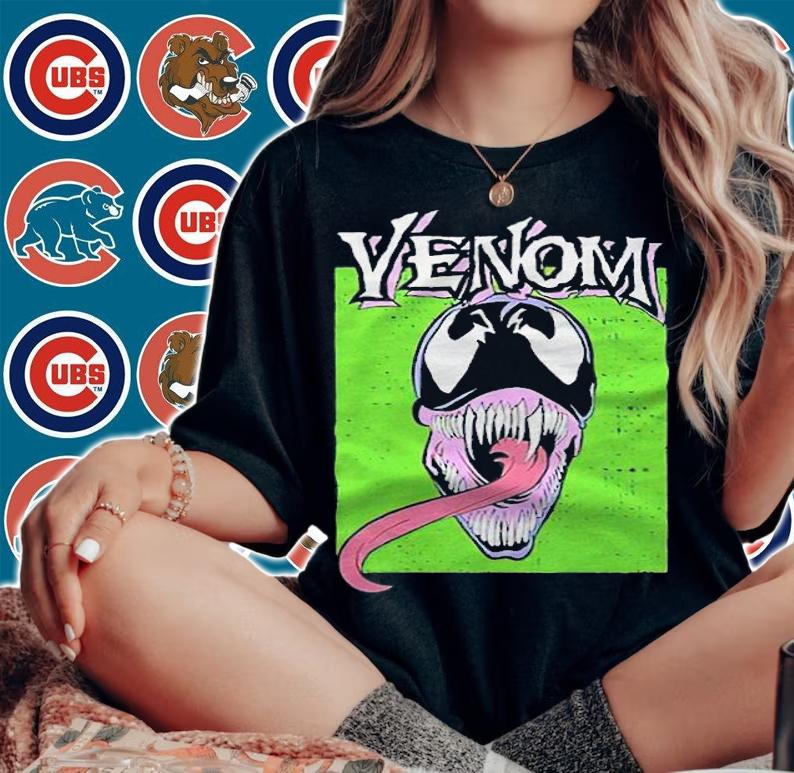Venom neon T-shirt woman shirt