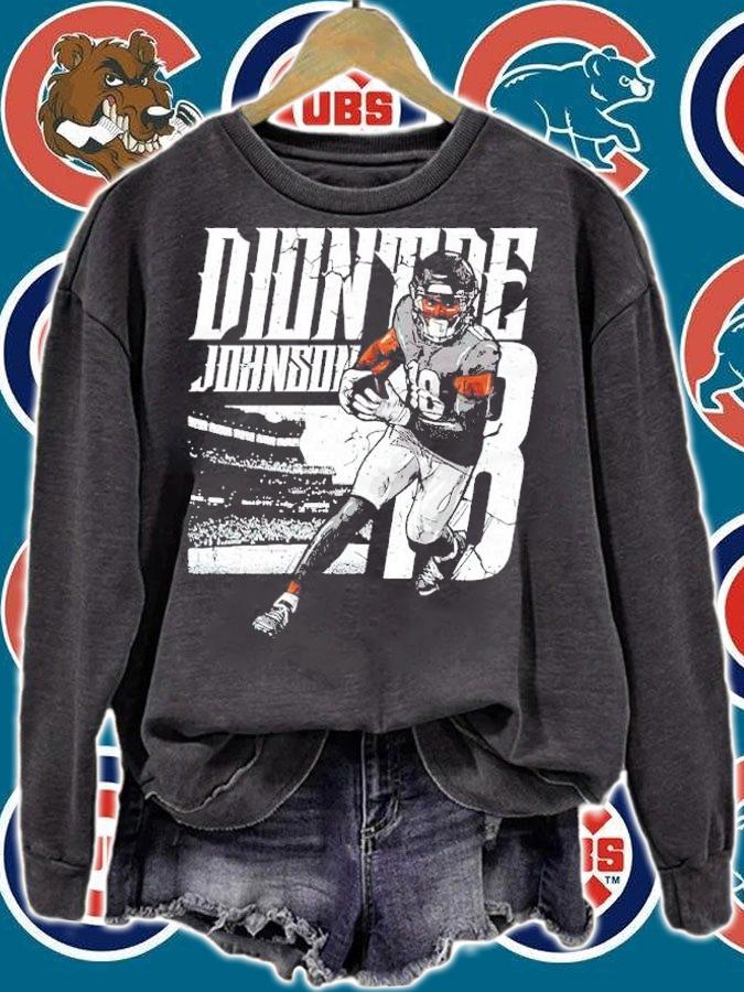 Diontae Johnson Pittsburgh Name Number Football Shirt sweatshirt