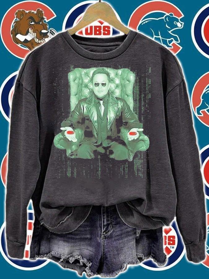 Elon Musk Red Pill T-Shirt sweatshirt