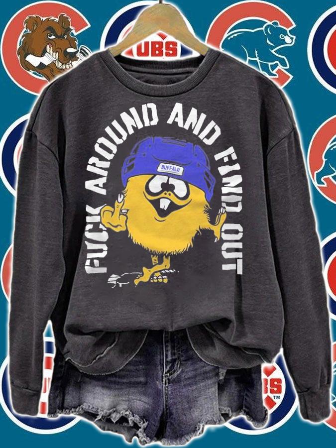 Fuck Around And Find Out Hockey Shirt sweatshirt
