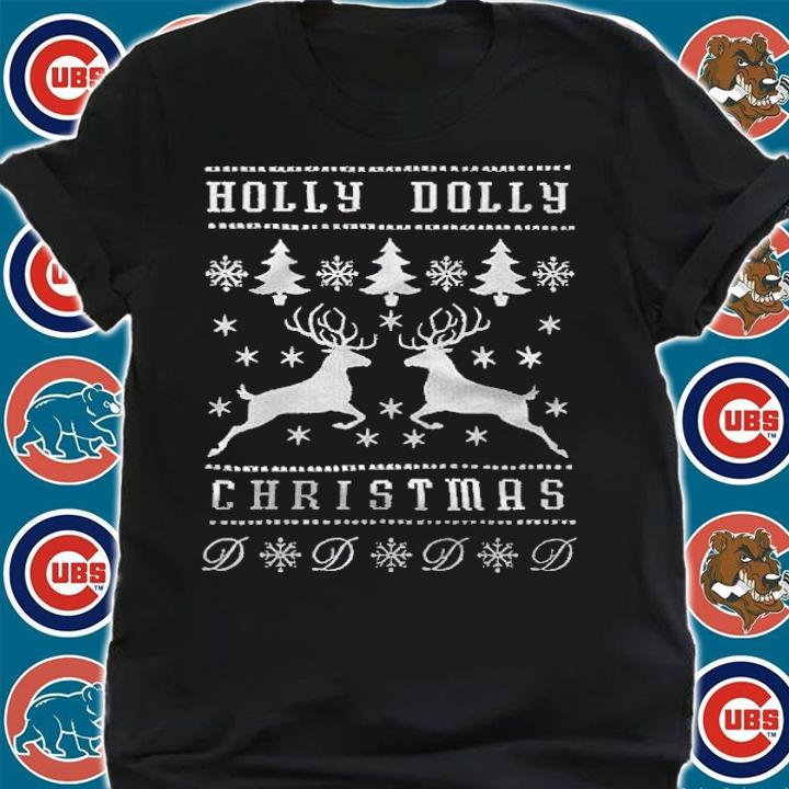 Holly Dolly Christmas Deer T-shirt shirt