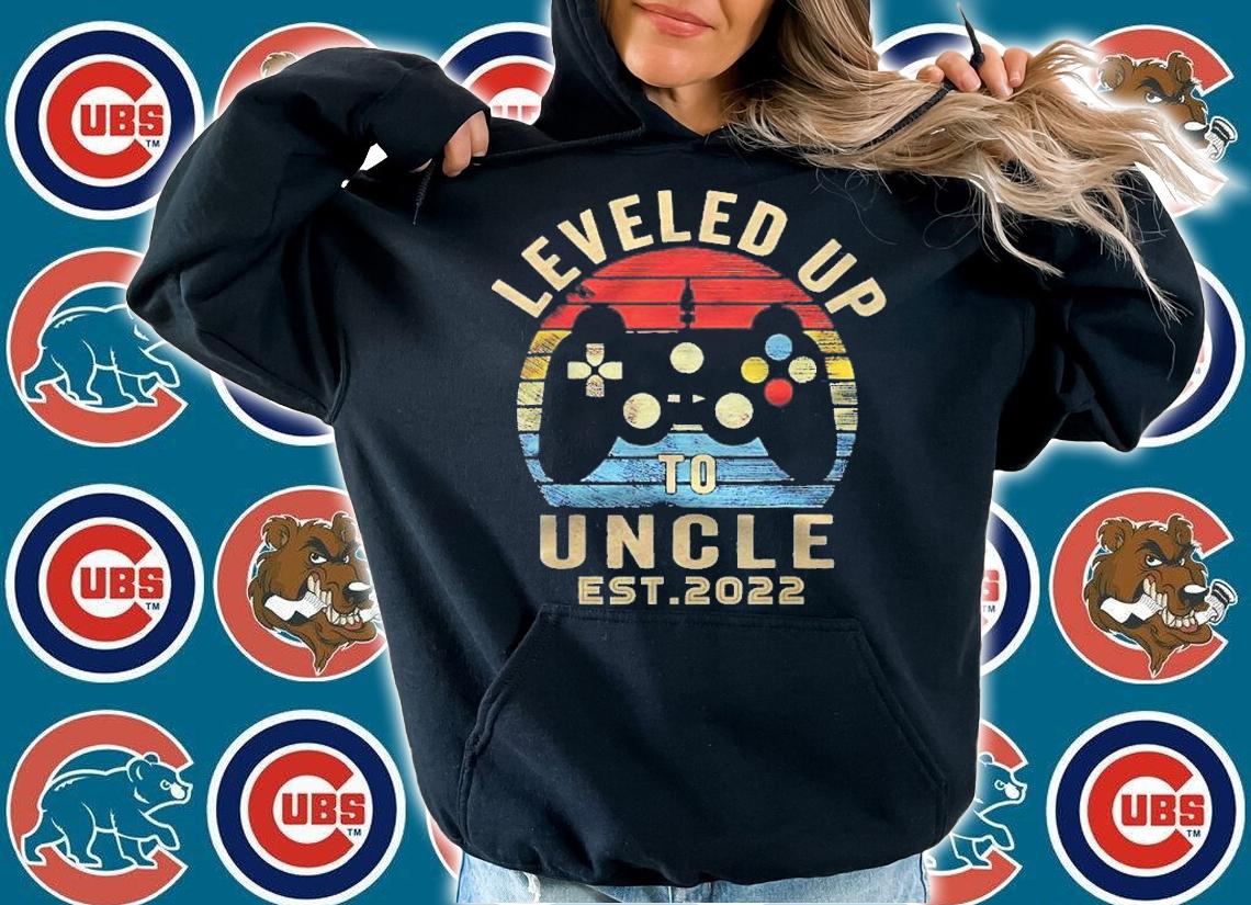 I Leveled Up To Big Uncle Est 2022 Promoted Shirt hoodie
