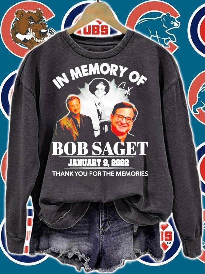 In Memory Of Bob Saget January 9 2022 Thank You For The Memories T-Shirt sweatshirt