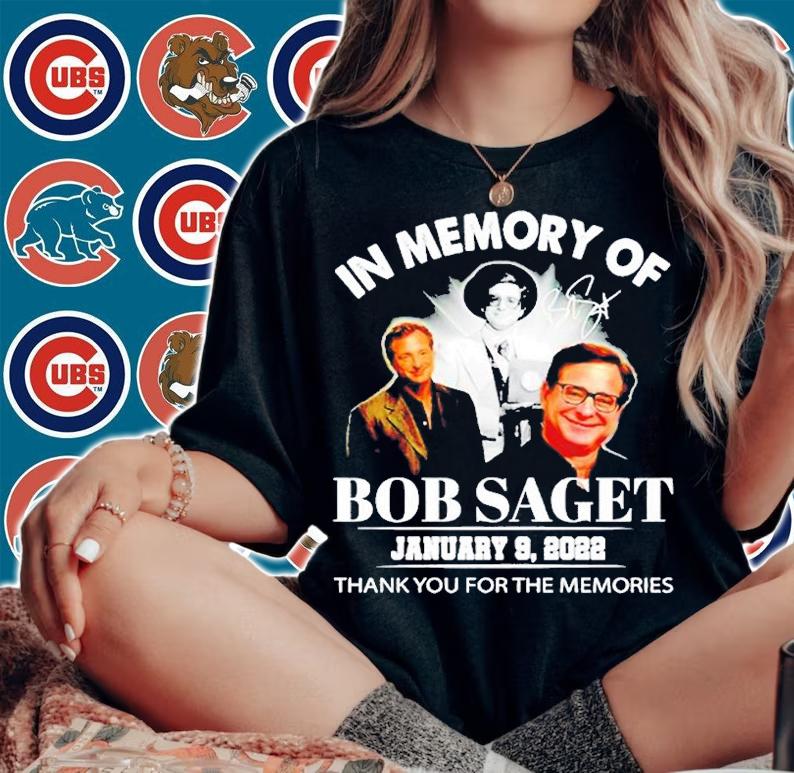 In Memory Of Bob Saget January 9 2022 Thank You For The Memories T-Shirt woman shirt
