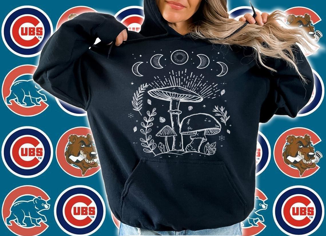 Mushroom Whisperer Goblincore Dark Academia Cottagecore T-shirt hoodie