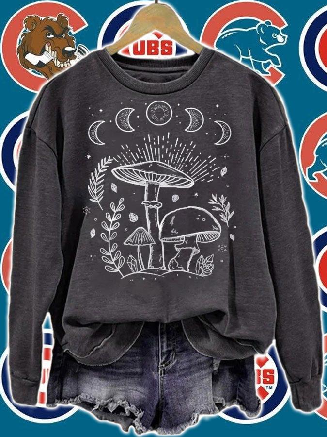 Mushroom Whisperer Goblincore Dark Academia Cottagecore T-shirt sweatshirt