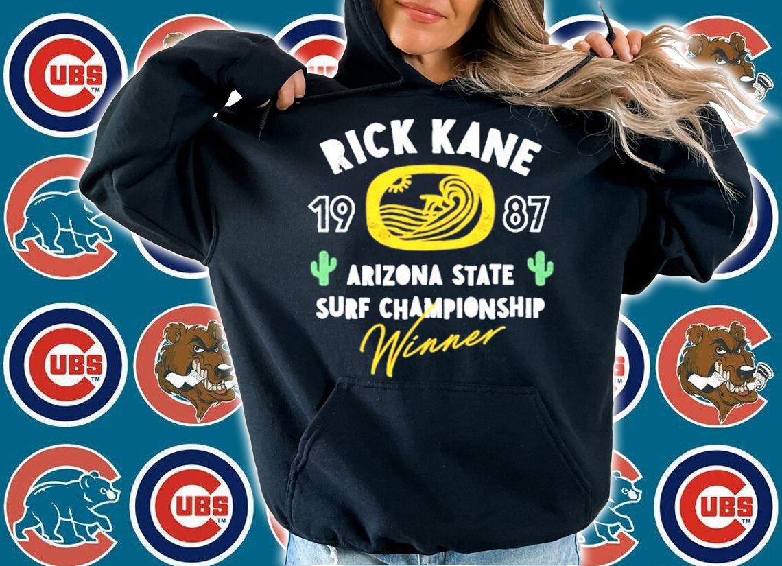 Rick Kane 1987 Arizona State Surf Championship Winner Shirt hoodie