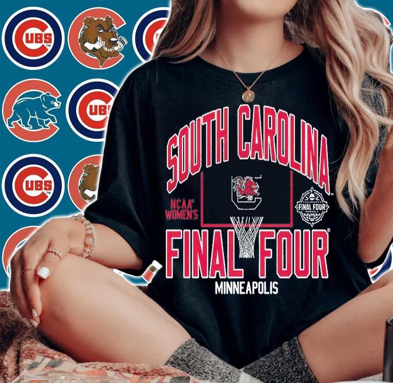South Carolina Final Four Minneapolis 2022 NCAA Women's Basketball T-Shirt woman shirt