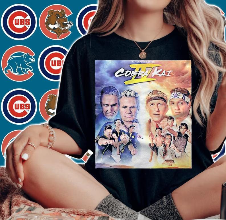 Cobra Kai season 4 poster T-shirt