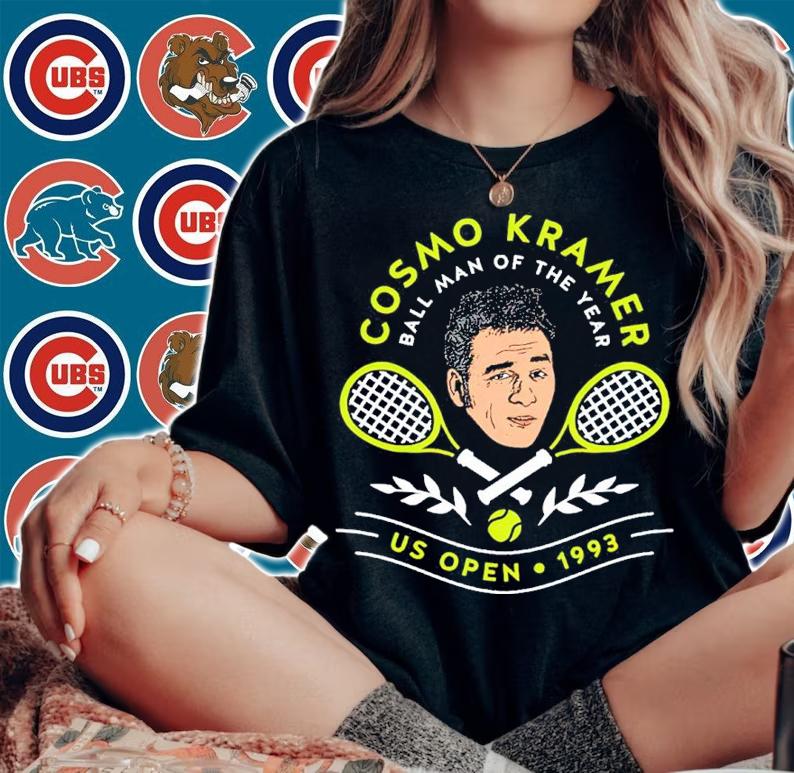 Cosmo Kramer Ball Man Of The Year US Open 1993 Shirt