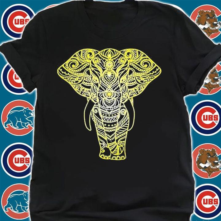 Decorative Indian Ornate Elephant Art T-Shirt