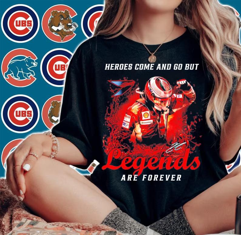 Heroes come and go but legend are forever signature shirt woman shirt