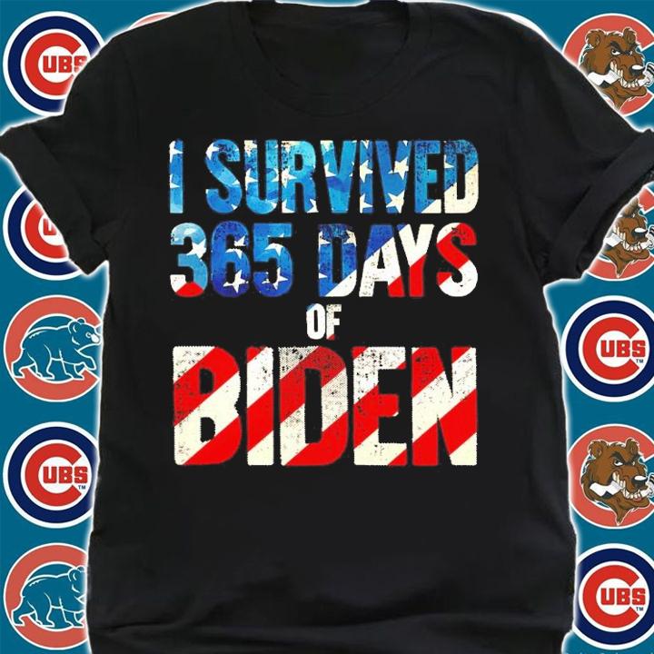 I Survived 365 Days Of Biden Shirt shirt