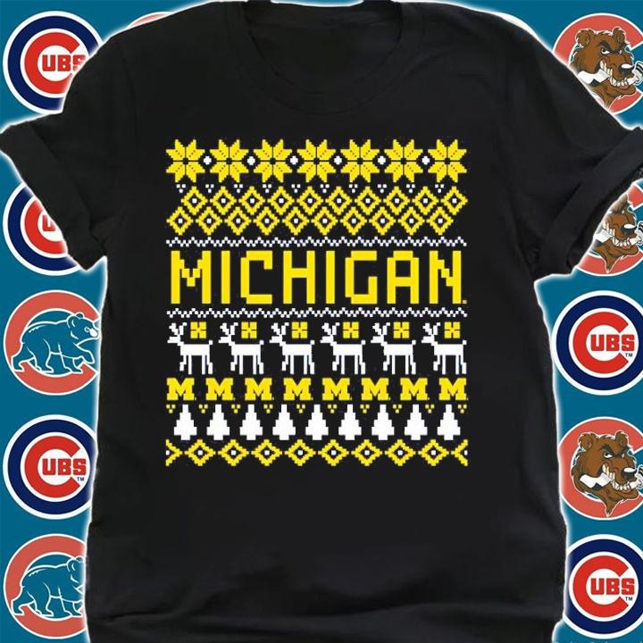 Michigan Wolverines Ugly Holiday shirt shirt