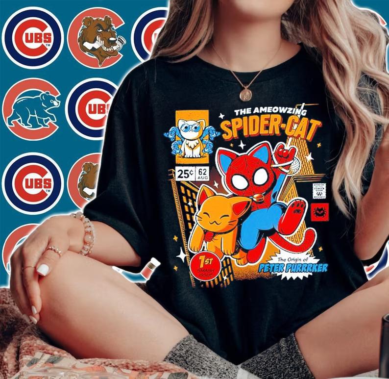 The Ameowzing Spider-Cat Shirt