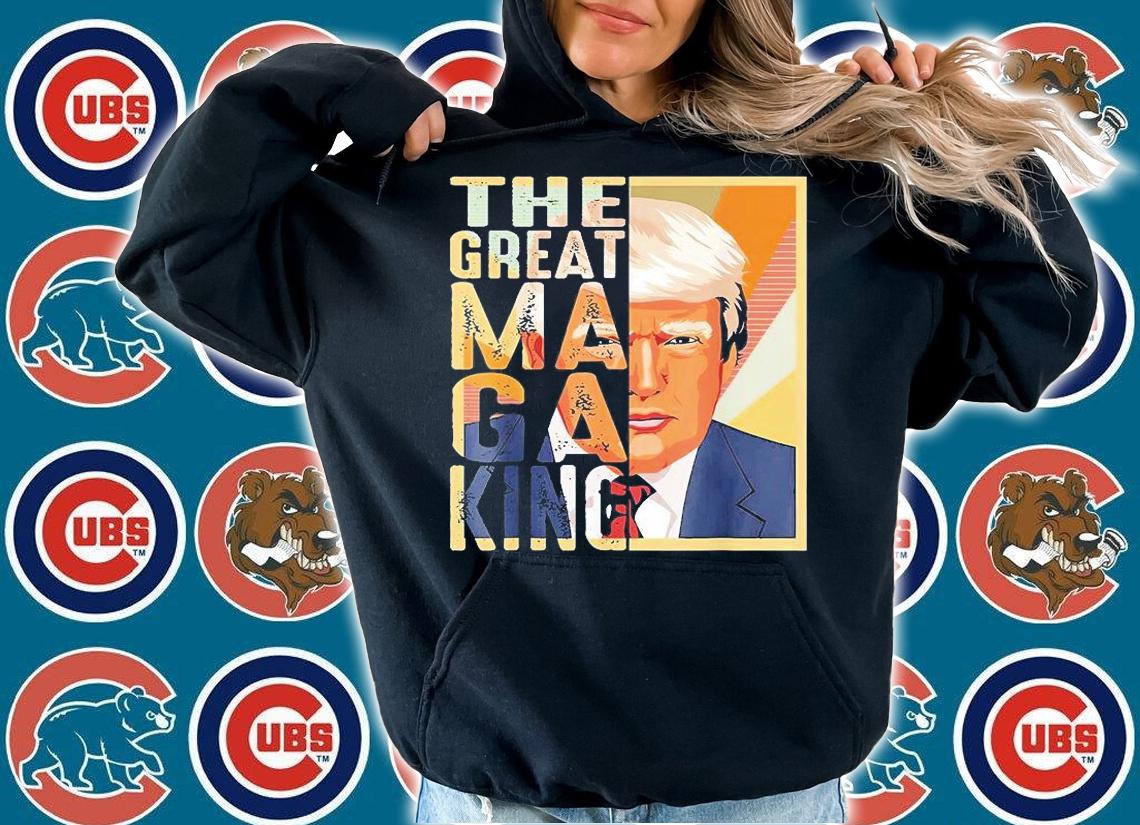 The Great Maga King Trump Ultra Maga King T-Shirt hoodie