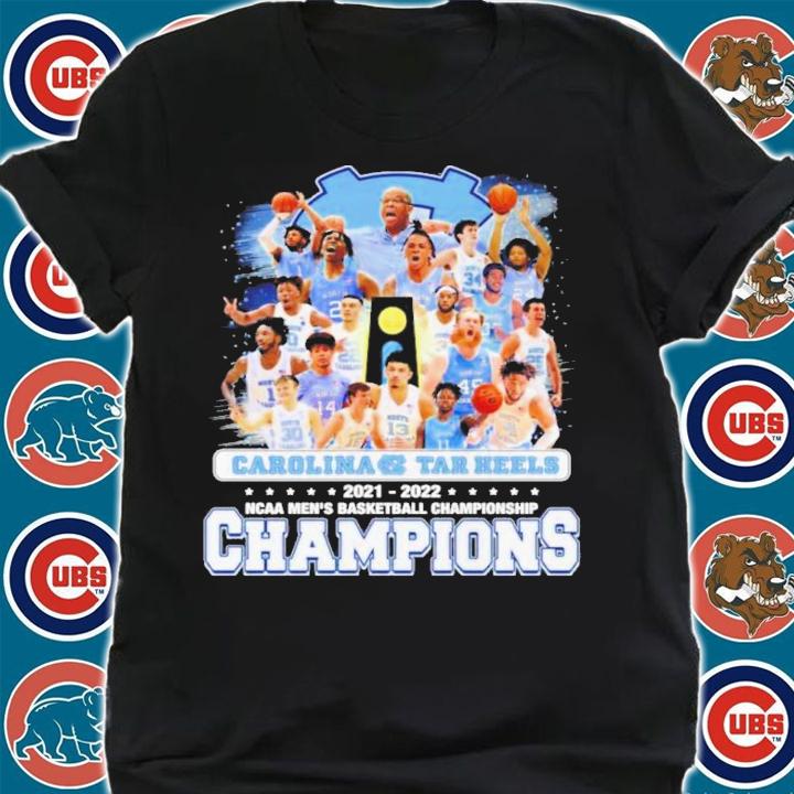 UNC North Carolina Tar Heels 2021-2022 NCAA Men's Basketball National Championship Champions Shirt shirt