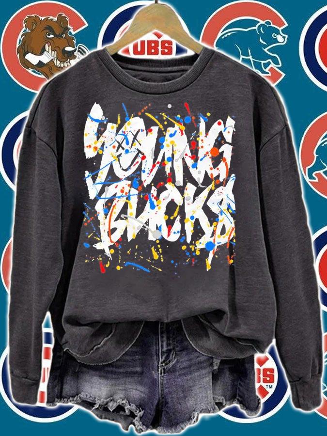 Young Bucks Smile Splatter T-Shirt sweatshirt