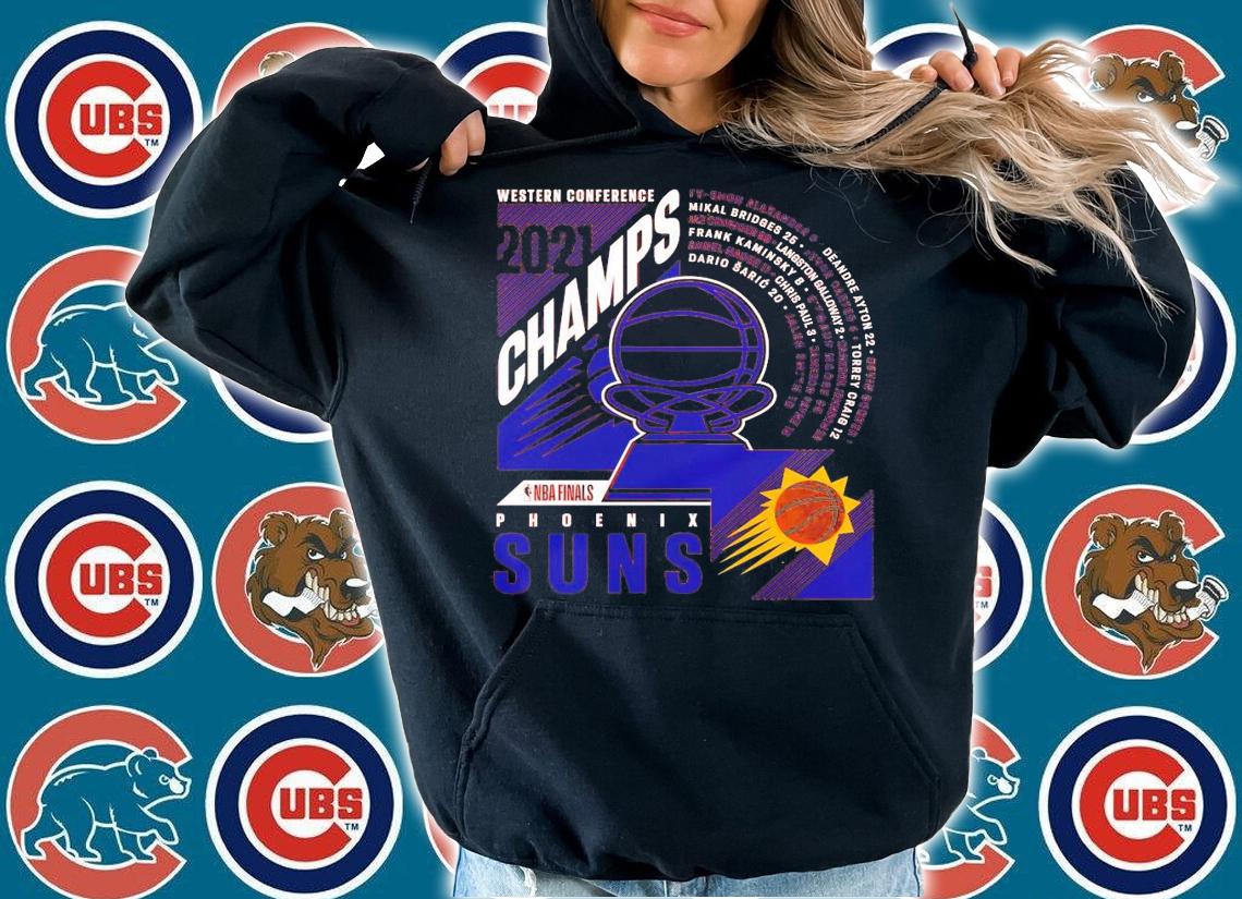 2021 Western Conference Champions Phoenix Suns NBA Finals 2021 shirt hoodie
