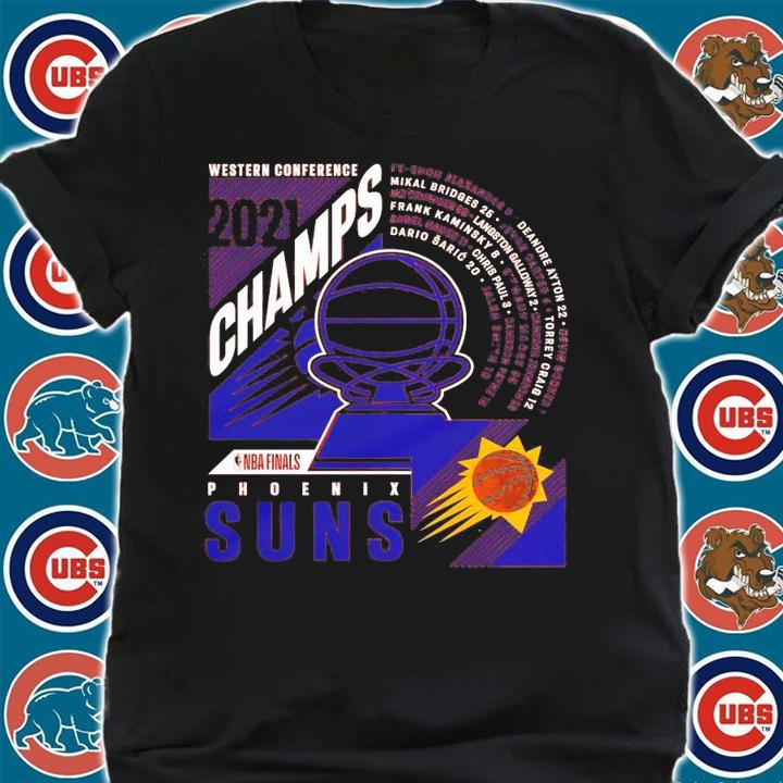 2021 Western Conference Champions Phoenix Suns NBA Finals 2021 shirt shirt