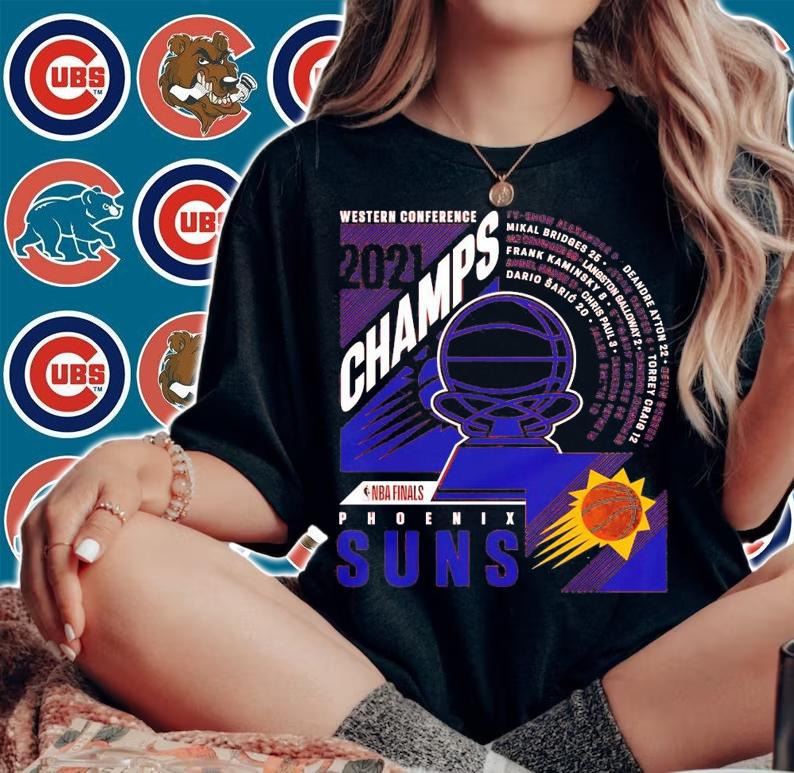 2021 Western Conference Champions Phoenix Suns NBA Finals 2021 shirt woman shirt