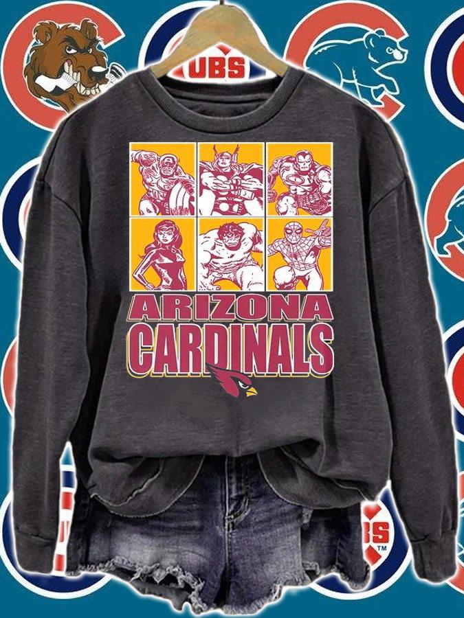 Arizona Cardinals Disney Marvel Avengers Line-Up shirt