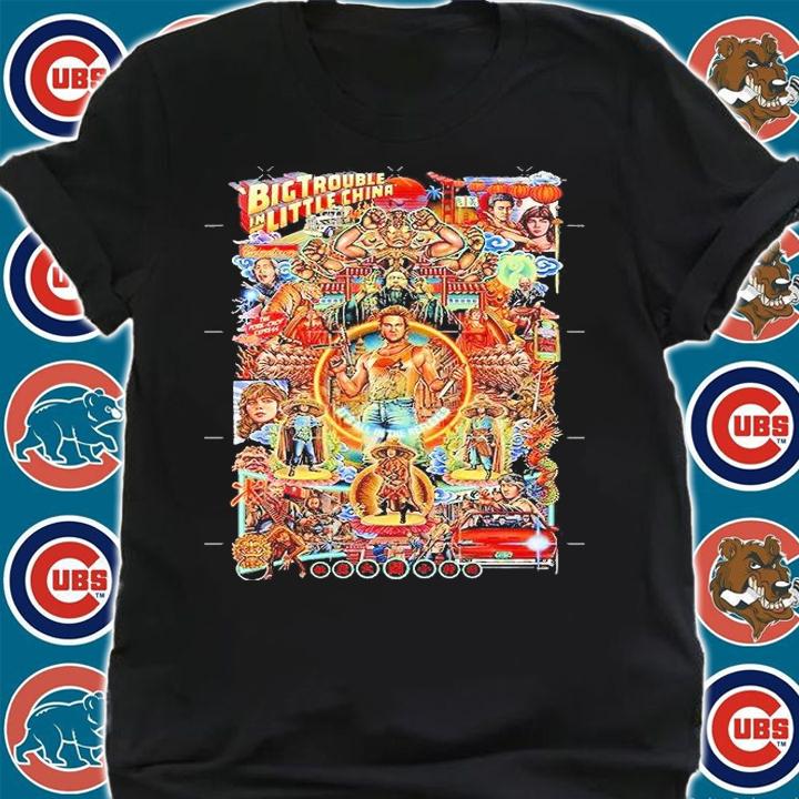 Big Trouble in Little China Kurt Russell Movie Poster T-shirt shirt