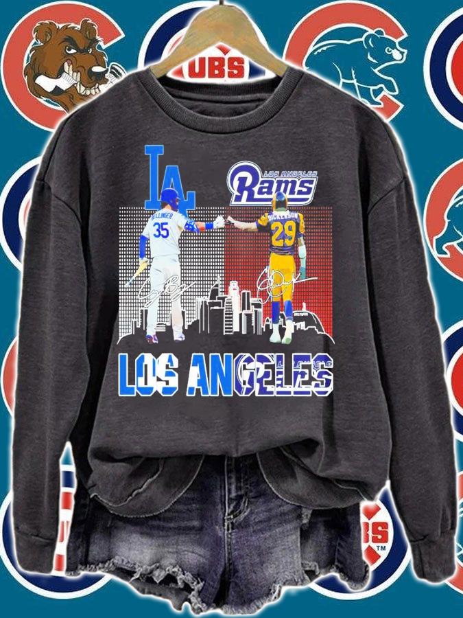 Los Angeles Sellinser vs Los Angeles Rams Dickerson signature shirt