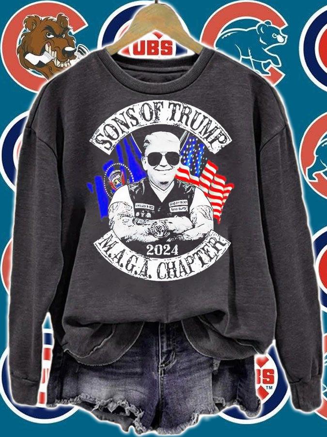 Sons of Trump 2024 maga chapter T-shirt
