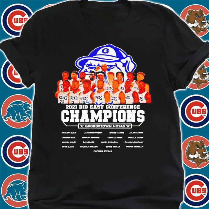 2021 Big East Conference Champions Georgetown Hoyas T-shirt shirt