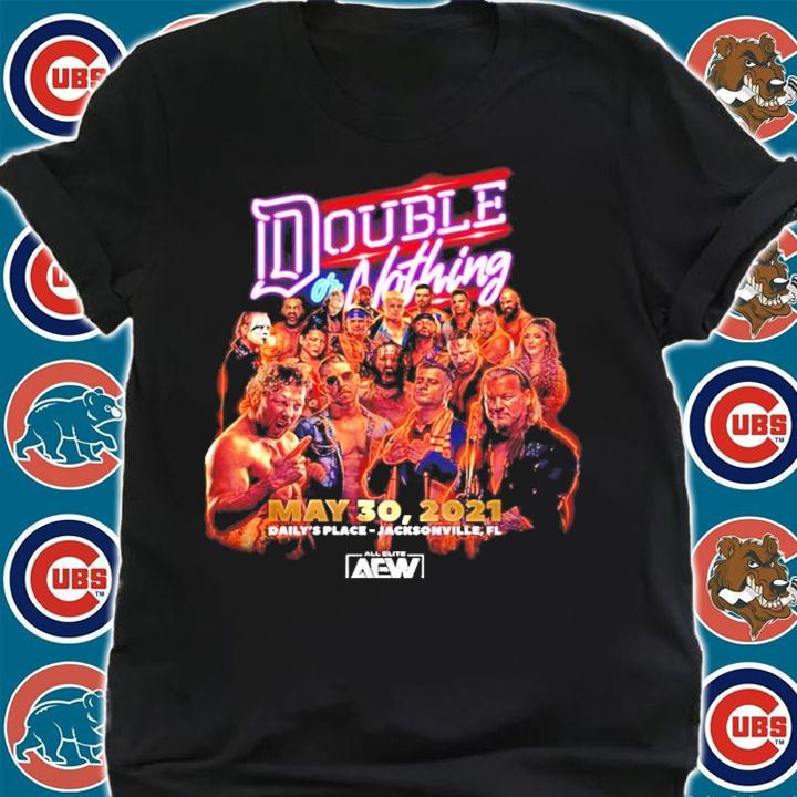 AEW Double or Nothing 2021 Full Talent shirt